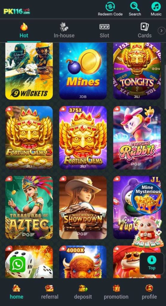 PK116 Game APK